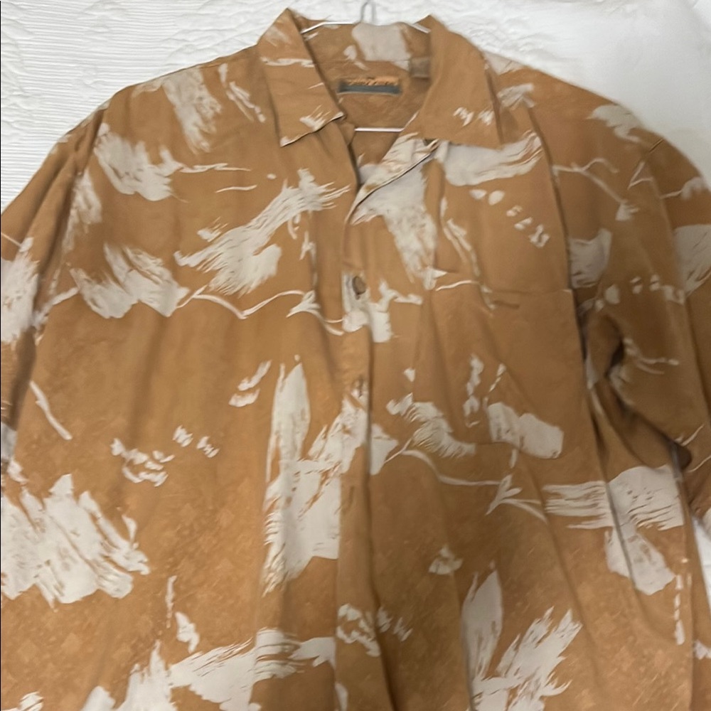 Bobby Chan Silk Hawaiian shirt L